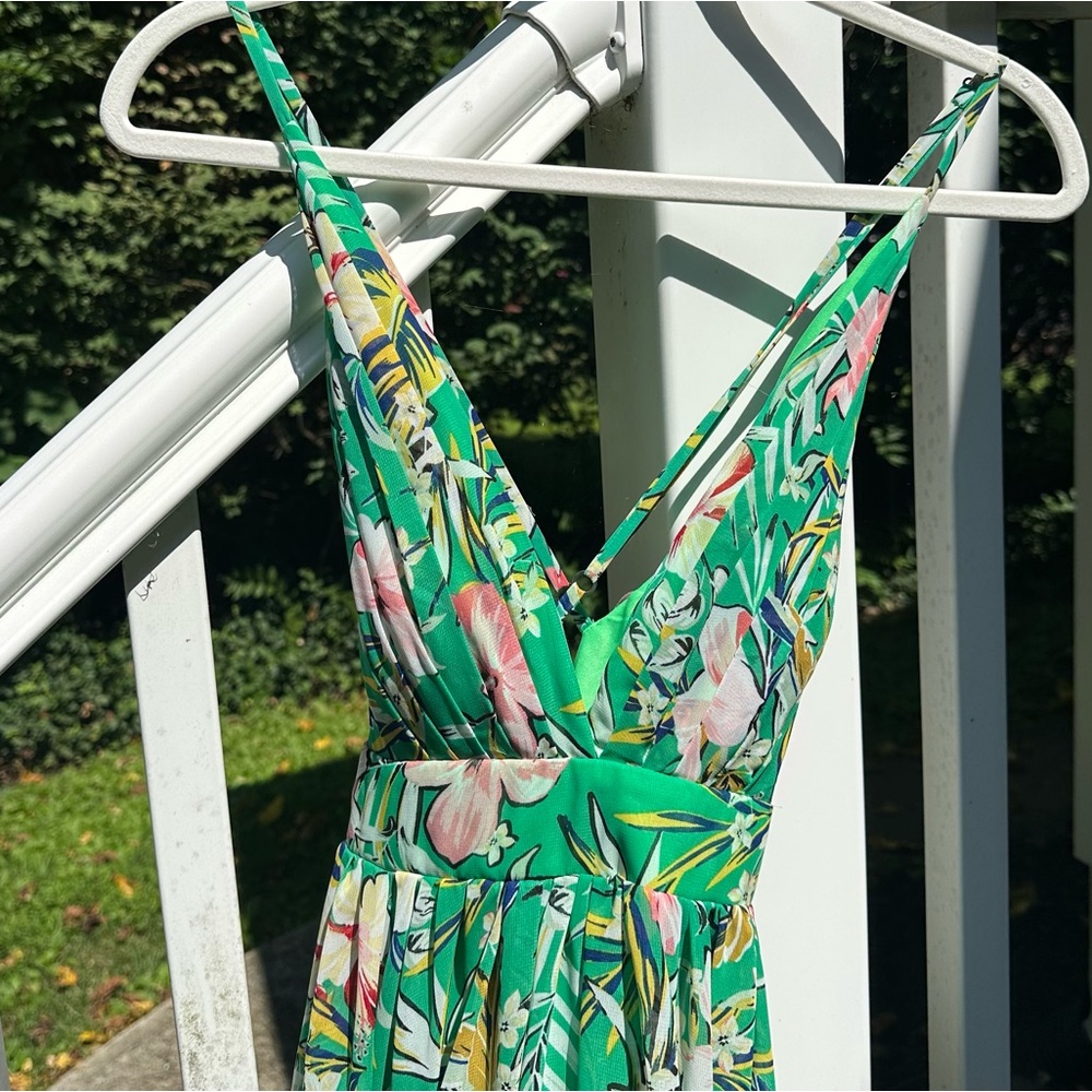 NWT Meghan LA Enchanted Garden Maxi Dress - Picture 7 of 12